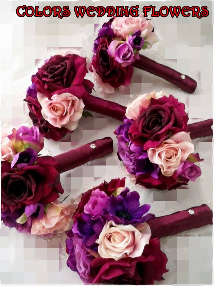 Fotografie Colors Wedding Flowers din galeria Buchete domnișoară onoare