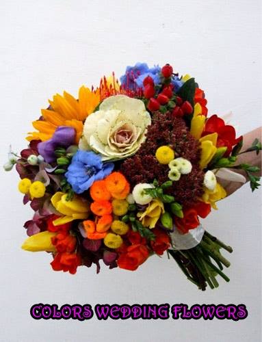 Photo of Colors Wedding Flowers from Buchete nașă gallery