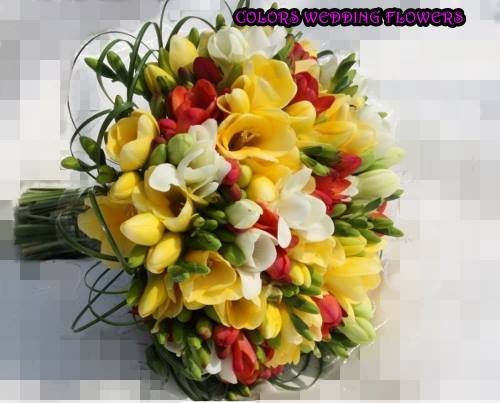 Fotografie Colors Wedding Flowers din galeria Buchete nașă