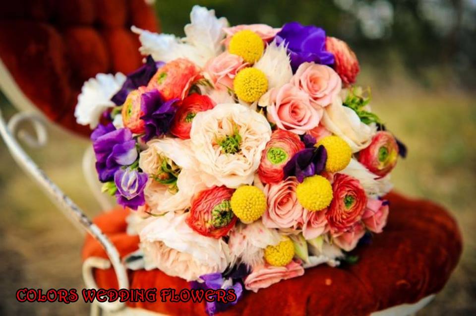 Fotografie Colors Wedding Flowers din galeria Buchete nașă