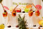 Big Wedding  Bufet de fructe şi sculpturi