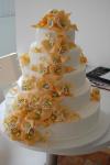 Artistic Desert Wedding Cakes
