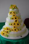 Artistic Desert Wedding Cakes